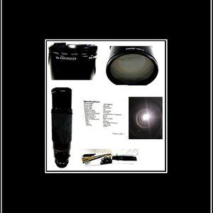 New Very Rare Kalimar 100-500 Zoom Photo Lens
